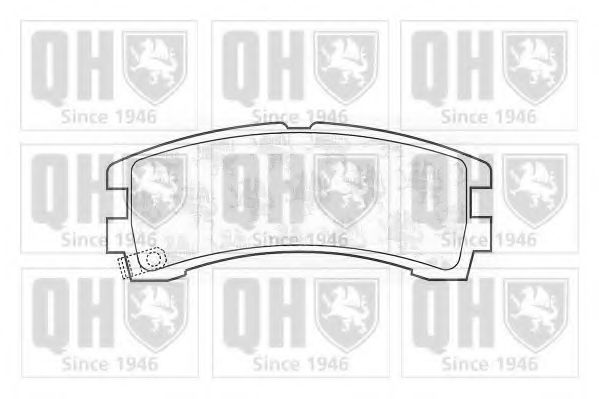 Тормозные колодки QUINTON HAZELL BP716