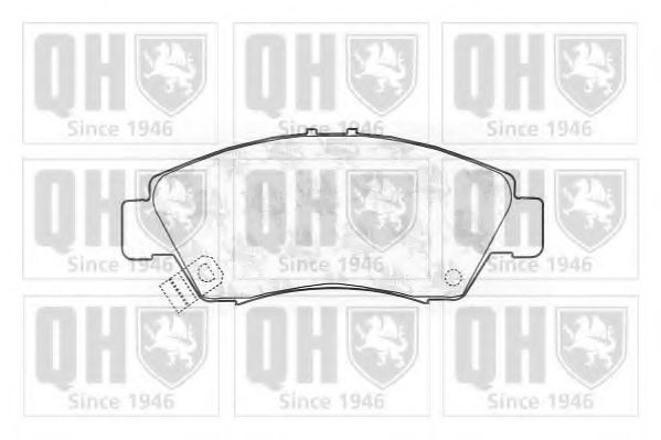 Тормозные колодки QUINTON HAZELL BP734