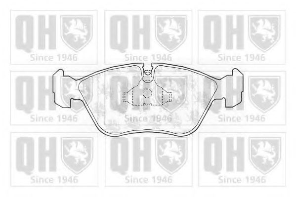 Тормозные колодки QUINTON HAZELL BP738