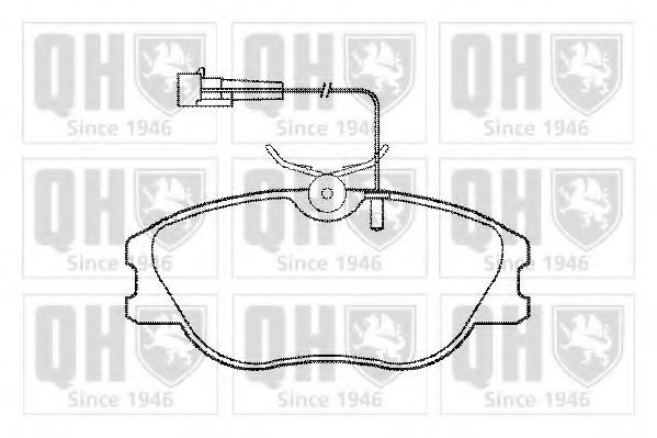 Тормозные колодки QUINTON HAZELL BP740