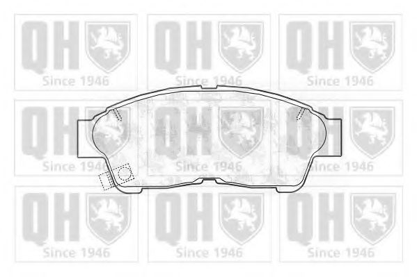 Тормозные колодки QUINTON HAZELL BP742