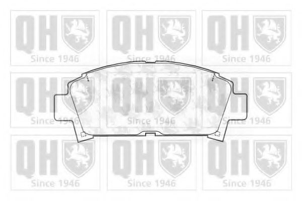 Тормозные колодки QUINTON HAZELL BP746