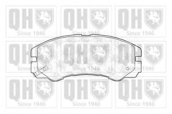 Тормозные колодки QUINTON HAZELL BP791