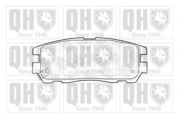 Тормозные колодки QUINTON HAZELL BP792
