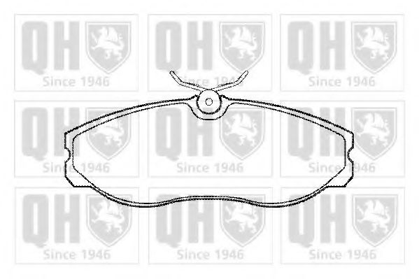 Тормозные колодки QUINTON HAZELL BP797
