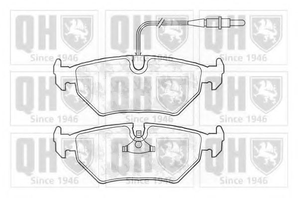 Тормозные колодки QUINTON HAZELL BP813