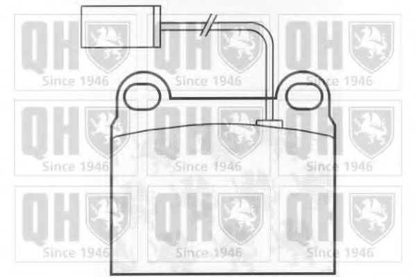 Тормозные колодки QUINTON HAZELL BP823