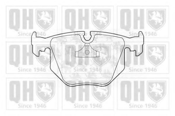 Тормозные колодки QUINTON HAZELL BP827