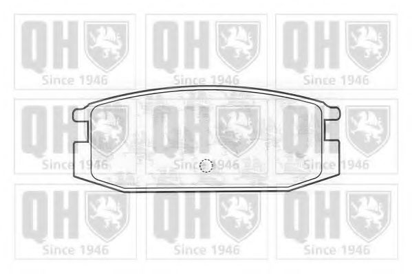 Тормозные колодки QUINTON HAZELL BP845