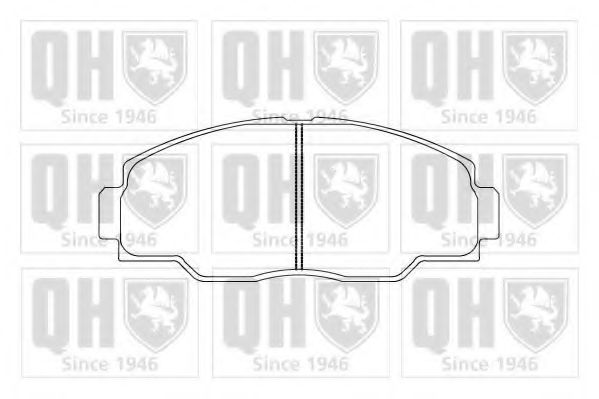 Тормозные колодки QUINTON HAZELL BP855