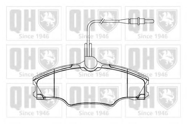 Тормозные колодки QUINTON HAZELL BP864