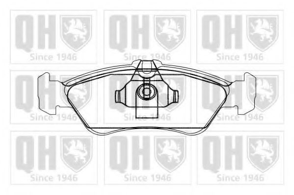 Тормозные колодки QUINTON HAZELL BP869