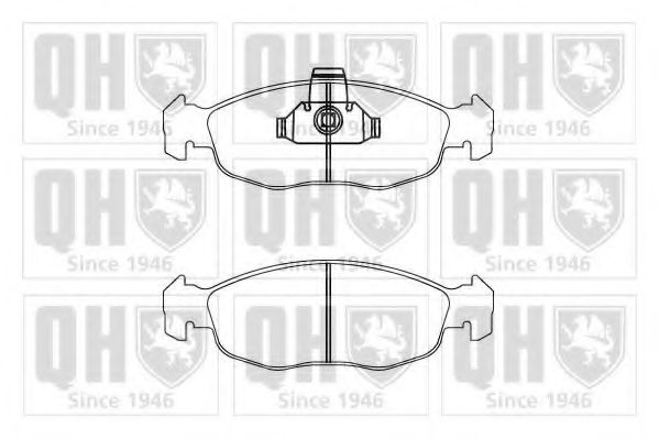 Тормозные колодки QUINTON HAZELL BP871