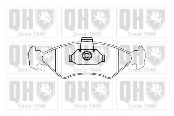 Тормозные колодки QUINTON HAZELL BP875