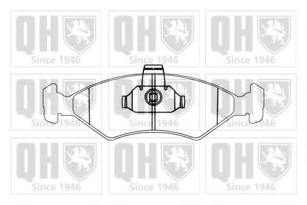 Тормозные колодки QUINTON HAZELL BP876