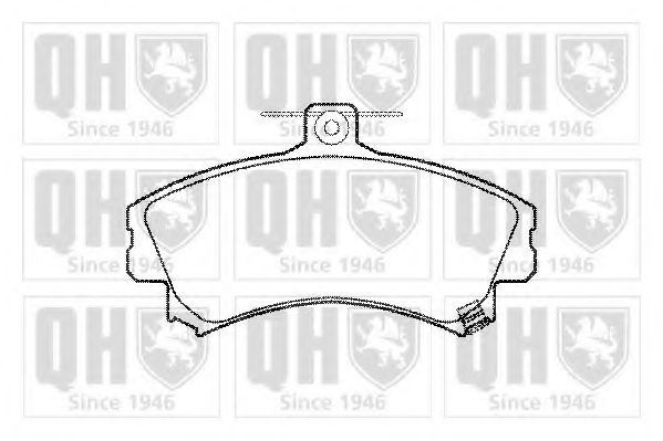 Тормозные колодки QUINTON HAZELL BP877