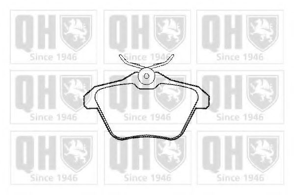 Тормозные колодки QUINTON HAZELL BP901