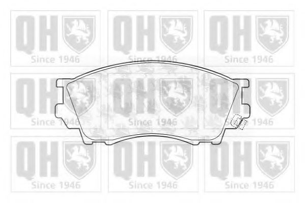 Тормозные колодки QUINTON HAZELL BP912