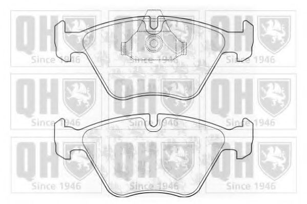 Тормозные колодки QUINTON HAZELL BP926