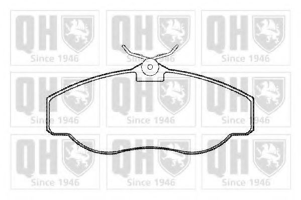 Тормозные колодки QUINTON HAZELL BP959