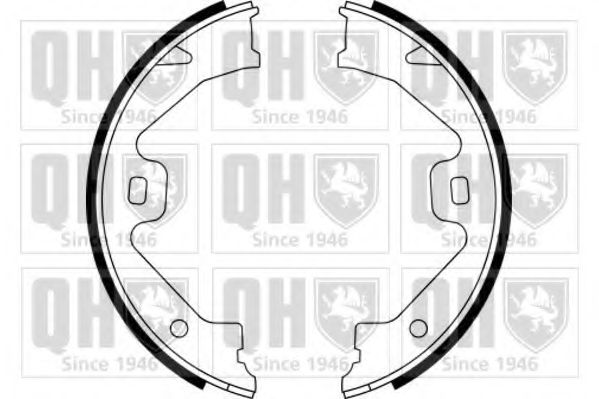 Тормозные колодки барабанные QUINTON HAZELL BS1141