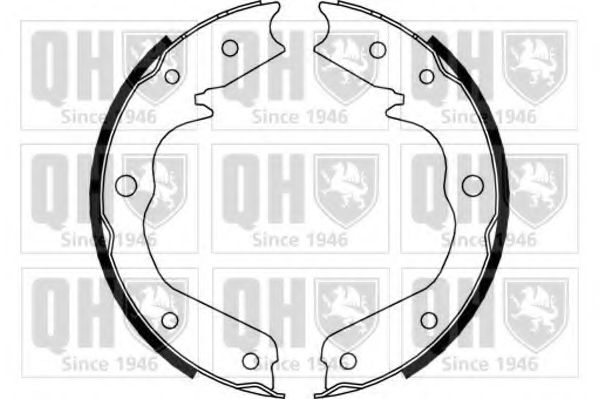 Тормозные колодки барабанные QUINTON HAZELL BS1159
