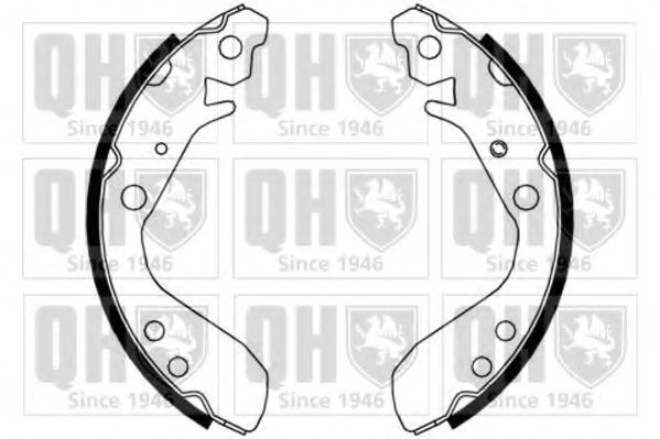 Тормозные колодки барабанные QUINTON HAZELL BS1172