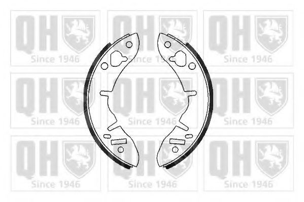 Тормозные колодки барабанные QUINTON HAZELL BS525
