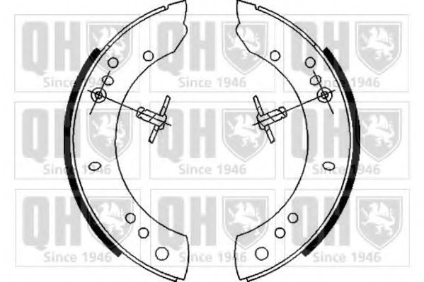 Тормозные колодки барабанные QUINTON HAZELL BS579