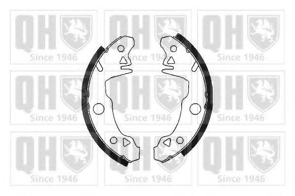 Тормозные колодки барабанные QUINTON HAZELL BS618