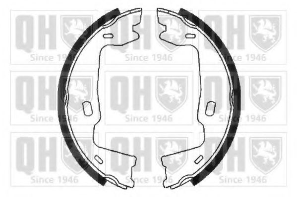 Тормозные колодки барабанные QUINTON HAZELL BS773