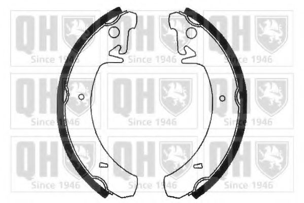 Тормозные колодки барабанные QUINTON HAZELL BS776