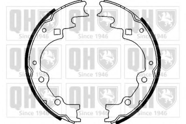 Тормозные колодки барабанные QUINTON HAZELL BS817