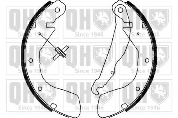 Тормозные колодки барабанные QUINTON HAZELL BS840