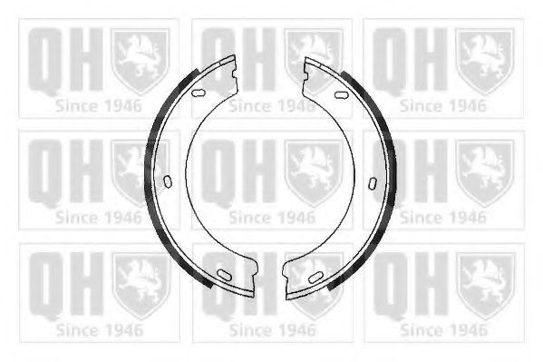 Тормозные колодки барабанные QUINTON HAZELL BS877