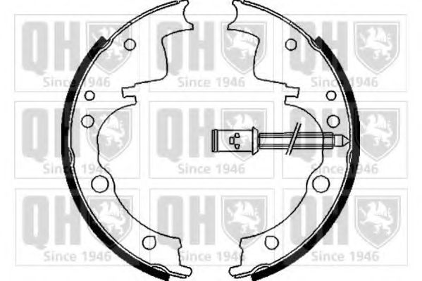 Тормозные колодки барабанные QUINTON HAZELL BS899