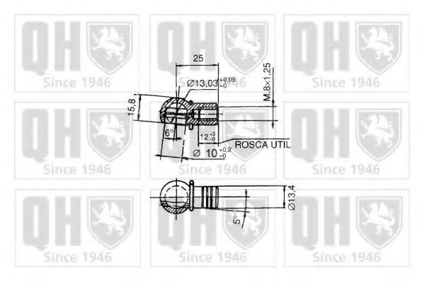 Амортизатор багажника QUINTON HAZELL QTS128393