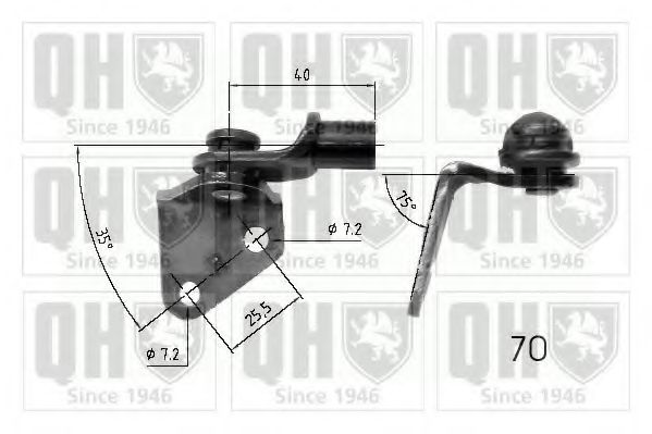 Амортизатор багажника QUINTON HAZELL QTS840202 Амортизатор багажника QUINTON HAZELL QTS840202