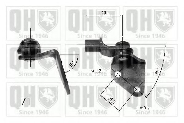 Амортизатор багажника QUINTON HAZELL QTS840292 Амортизатор багажника QUINTON HAZELL QTS840292