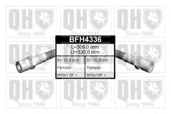 Тормозной шланг quintonhazell BFH4336