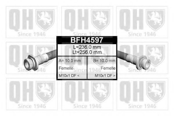 Тормозной шланг quintonhazell BFH4597
