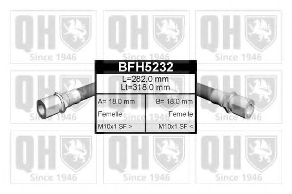 Тормозной шланг quintonhazell BFH5232