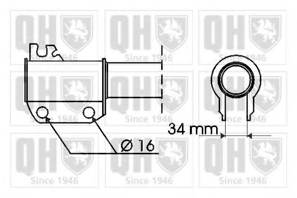 Амортизатор QUINTON HAZELL 178450