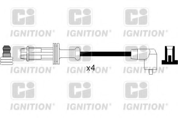 Комплект проводов зажигания QUINTON HAZELL XC257
