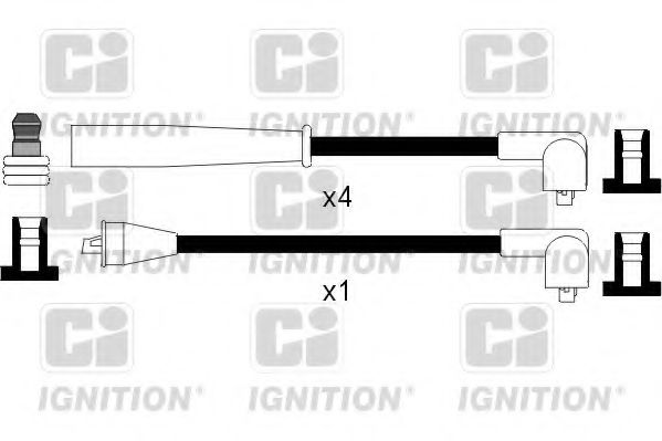 Комплект проводов зажигания quintonhazell XC799