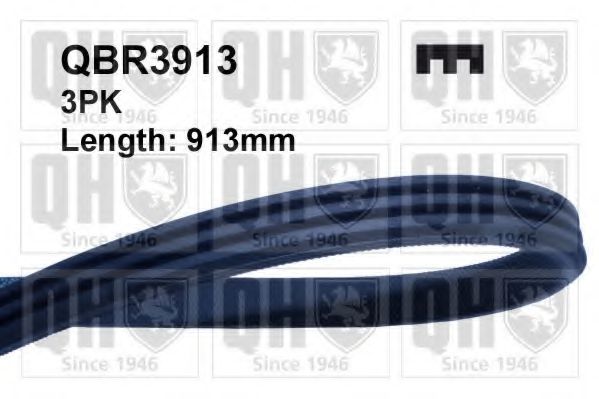 Поликлиновой ремень QUINTON HAZELL QBR3913