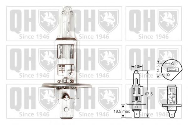 Лампа накаливания QUINTON HAZELL QBL448