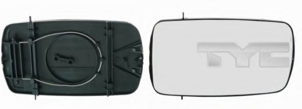 Стекло наружного зеркала TYC 310-0010-1