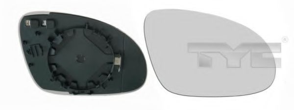 Стекло наружного зеркала TYC 337-0093-1