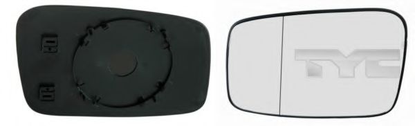 Стекло наружного зеркала TYC 338-0006-1